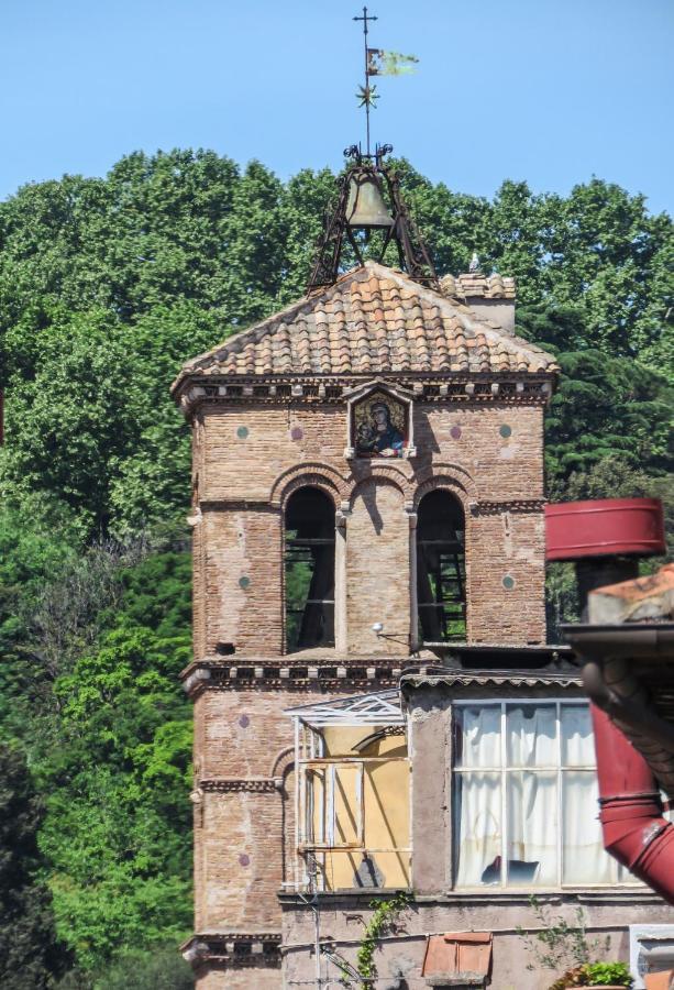Mattia'S Penthouse - View Over Trastevere Roofs โรม ภายนอก รูปภาพ